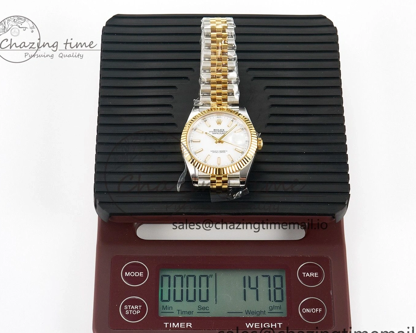 0420 DateJust 41 SS YG ARF 1:1 Best Edition 904L Steel White Stick Dial on Jubilee Bracelet SH3235 (Gain Weight) Seasonal 1223